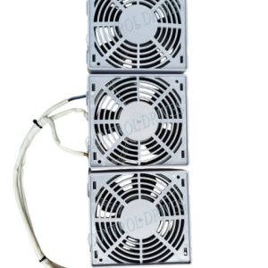 CONJUNTO 3 VENTILADORES AXIAL 115/230VCA COM CABO DE 1M